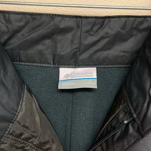 💕Columbia Youth Waterproof Snow Pants; Black; Size Large - Picture 4 of 12